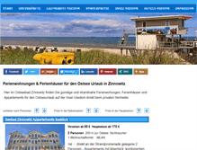 Tablet Screenshot of ferienwohnung-usedom-urlaub.de